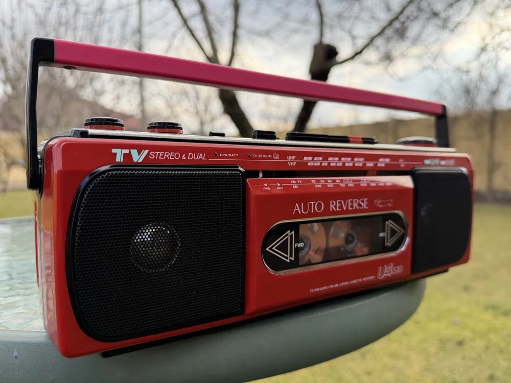 Sanyo U4-S10 Rare Vintage MINT Boombox Serviced Tested Stereo Radio