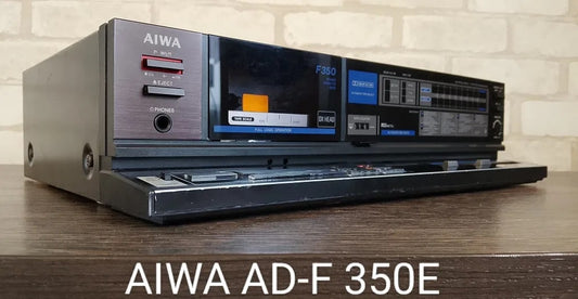 AIWA AD-F350E Rare Vintage Cassette Deck Serviced Warranty Tested Serviced