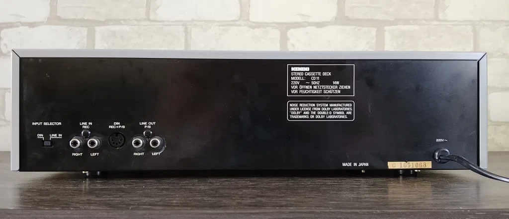 Kendo CD11 Rare Vintage Stereo Cassette Deck Japan Warranty Tested Serviced