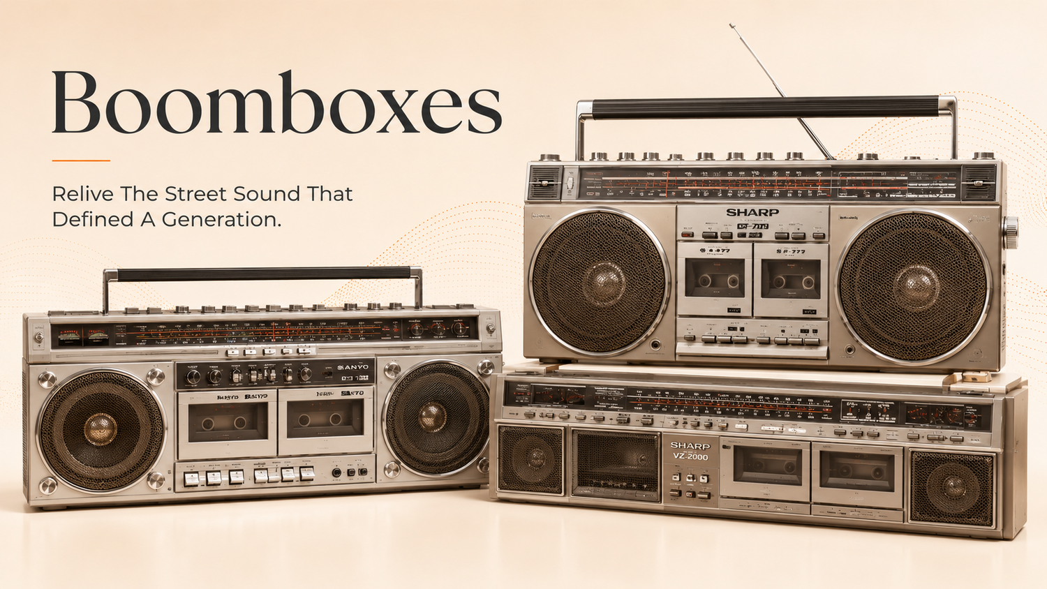 Boomboxes