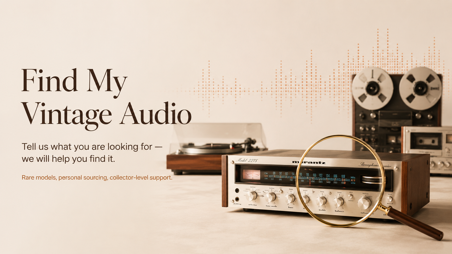 Find My Vintage Audio
