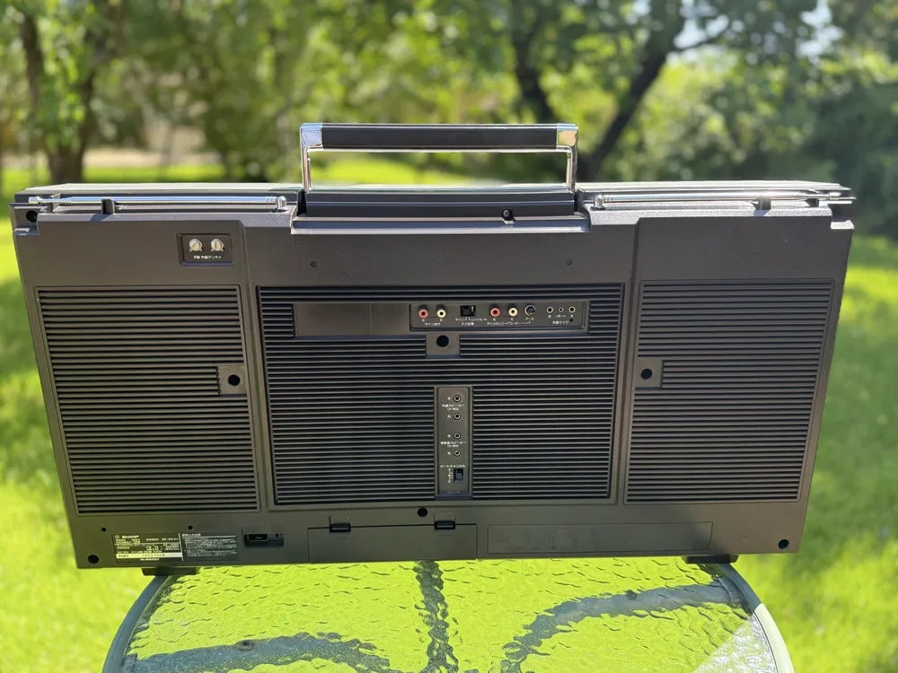 Sharp GF-1000 Rare Vintage Boombox Serviced Warranty Fully Working Cassette