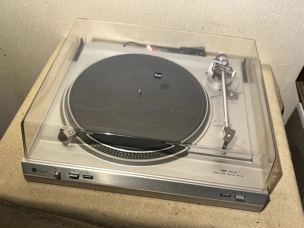 DUAL CS-607 Rare Vintage Turntable Warranty Direct Drive ULM Hi-Fi