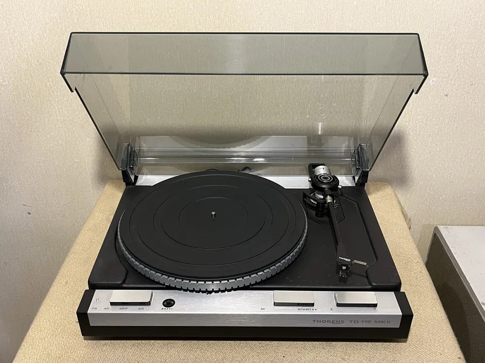 Thorens TD-115 MK2 Rare Vintage Turntable Working Hi-Fi Belt Drive
