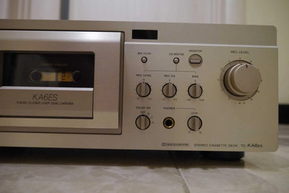 Sony TC-KA6ES Rare Vintage MINT Cassette Deck 220V Serviced