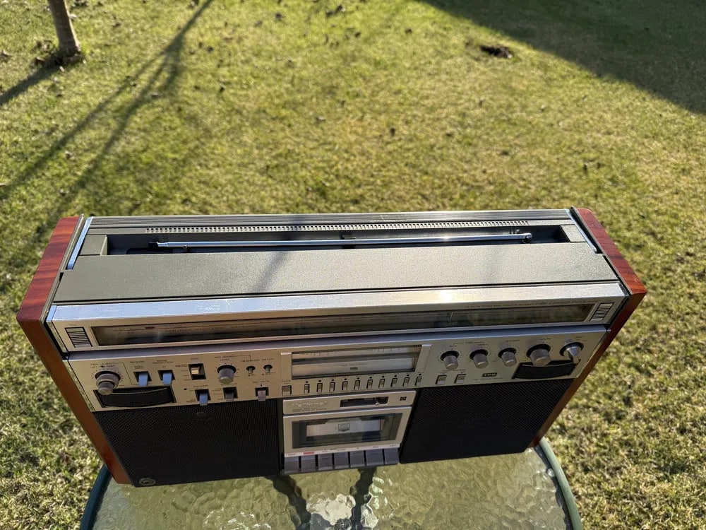 National RX-5700 Rare Vintage Radio Cassette Boombox Serviced Warranty Tested