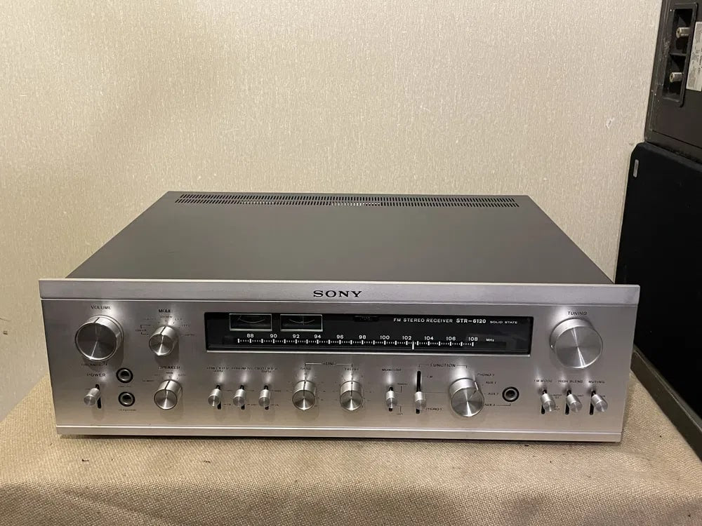 Sony STR-6120 Rare Vintage 1960s  MINT Stereo Receiver Warranty  Phono 2x60W