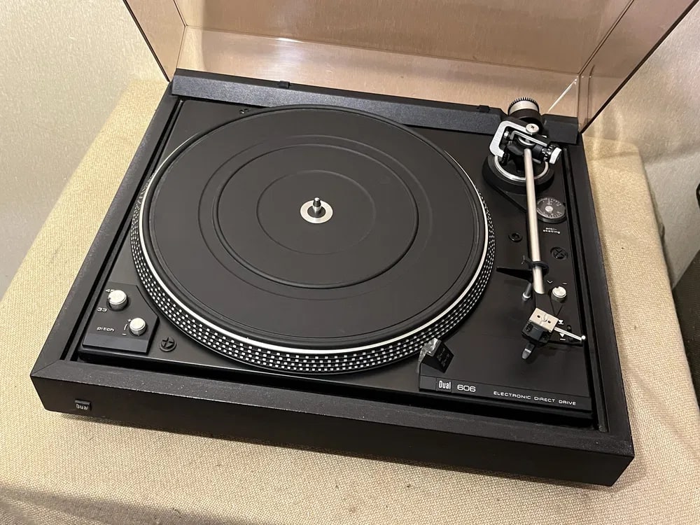 DUAL CS-606 Rare Vintage MINT Turntable Working Warranty Direct Drive Hi-Fi