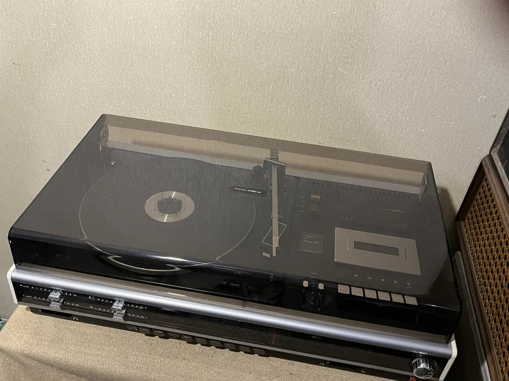 GARRARD / RANK ARENA AS-3632 Rare Vintage Cassette Deck Music System Warranty