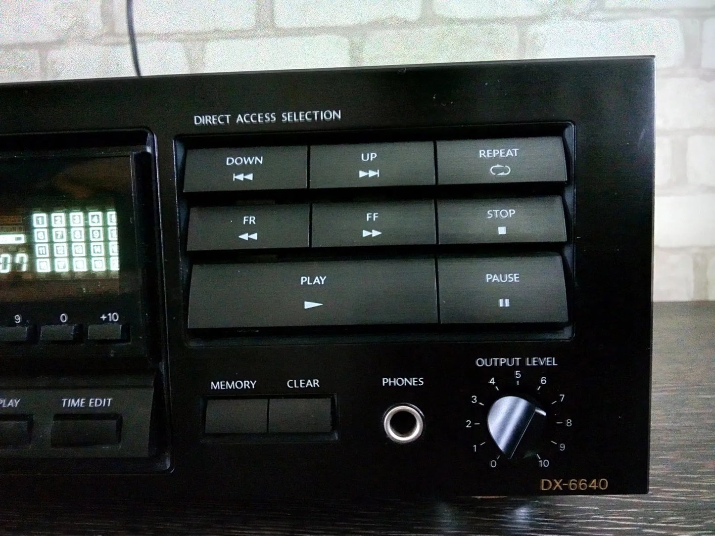 Onkyo DX-6640 Rare Vintage CD Player Digital Output Remote Warranty