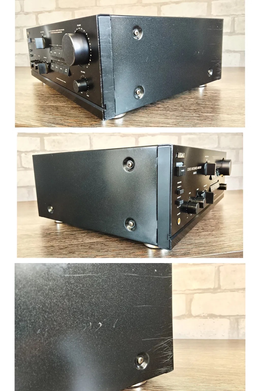 AKAI AM-35 Rare Vintage Stereo Amplifier Serviced Warranty Tested Hi-Fi Serviced