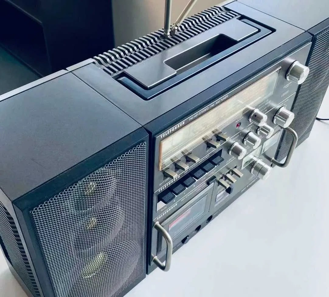 Telefunken HiFi Studio 1  Rare Vintage MINT Boombox Serviced Warranty Germany