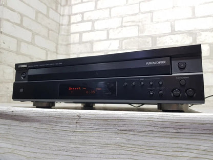Yamaha CDC-585 Rare Vintage CD Changer Tested Working 5-Disc Carousel