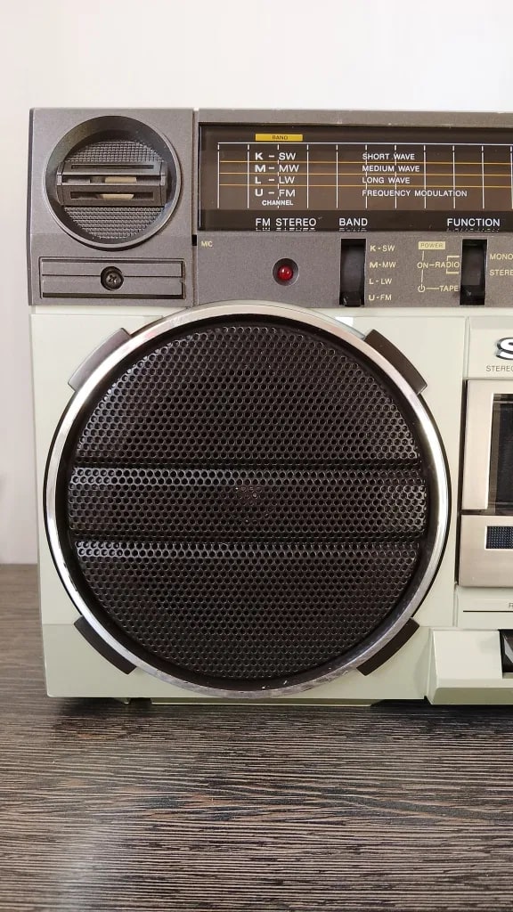 SHARP GF-6565 Rare Vintage Radio Cassette Boombox Serviced Tested
