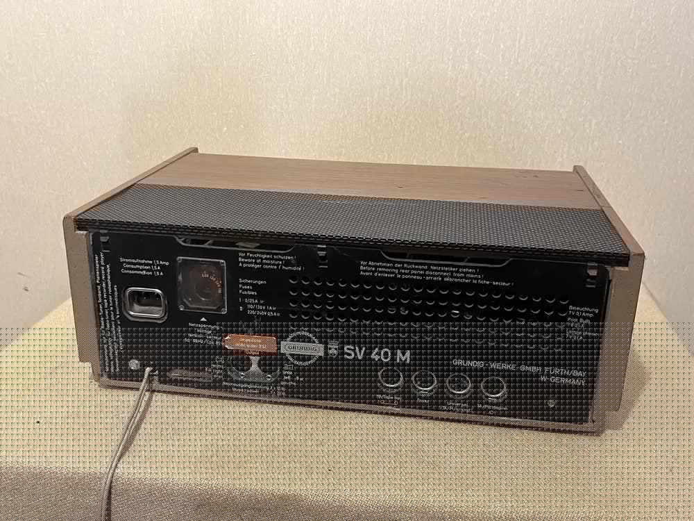 Grundig SV-40M Rare Vintage Germanium Integrated Amplifier Working