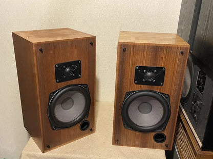 REVOX BR-320 Rare Vintage Bookshelf Speakers Working German HiFi