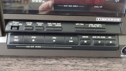 Technics RS-B465 Rare Vintage Stereo Cassette Deck Tested Dolby B/C IEC