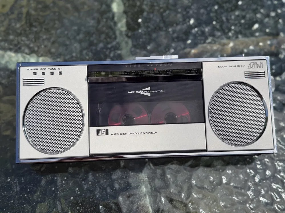 Pioneer SK-Q10 Rare Vintage Mini Cassette Boombox Component System Warranty