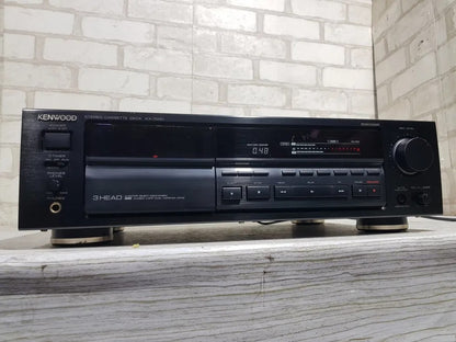 Kenwood KX-7030 Rare Vintage Cassette Deck Tested Working 3-Head Dual