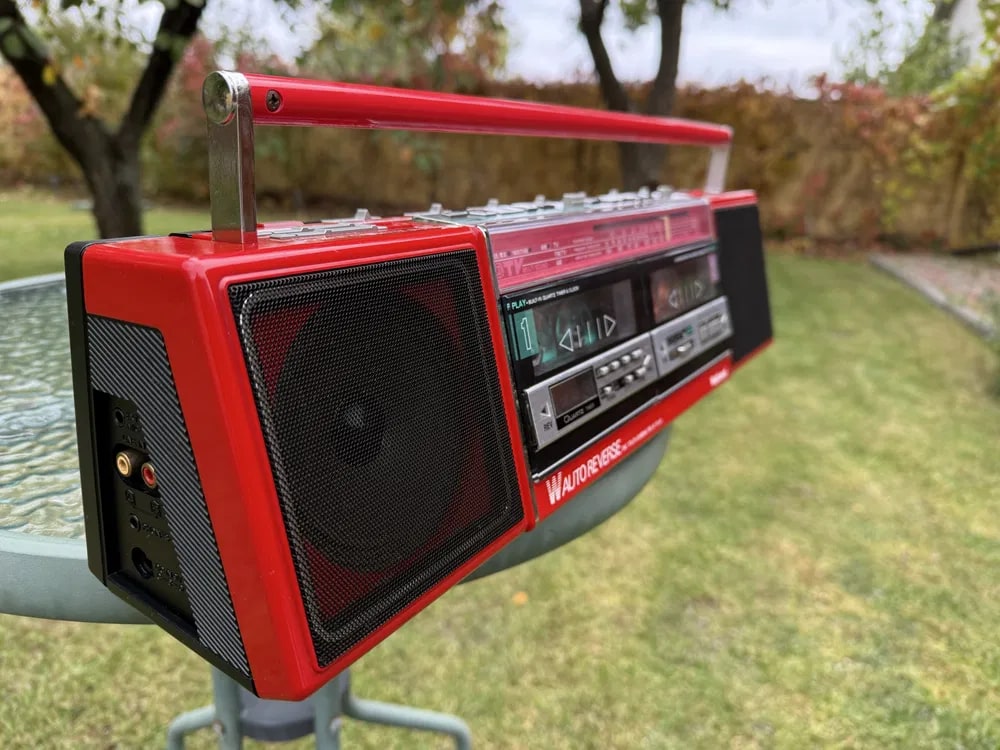 National RX-FW50 Rare Vintage MINT Casette Boombox Getto blaster JDM Warranty
