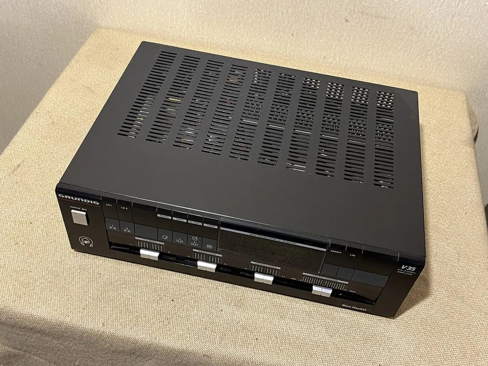 Grundig V35 Rare Vintage Integrated Amplifier Warranty Working Hi-Fi Stereo