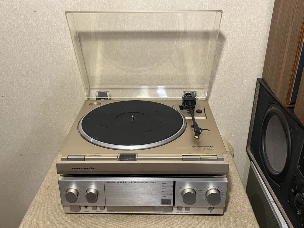 Marantz TT-221 / PM-54 Rare Vintage MINT Turntable Amplifier Set Warranty
