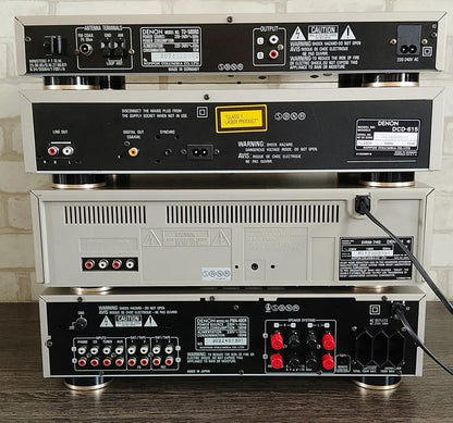 Denon PMA-480R / DRM-740 / DCD-615 / TU-580RD Rare Vintage Cassette