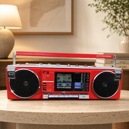 Toshiba RT-SF5 Rare Vintage Cassette Deck Boombox Getto blaster Japan