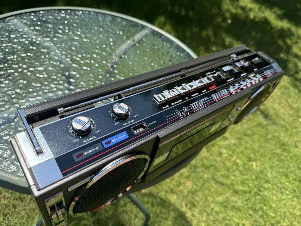 Panasonic RX-F4F Rare Vintage MINT Boombox Serviced Fully Working Stereo Radio