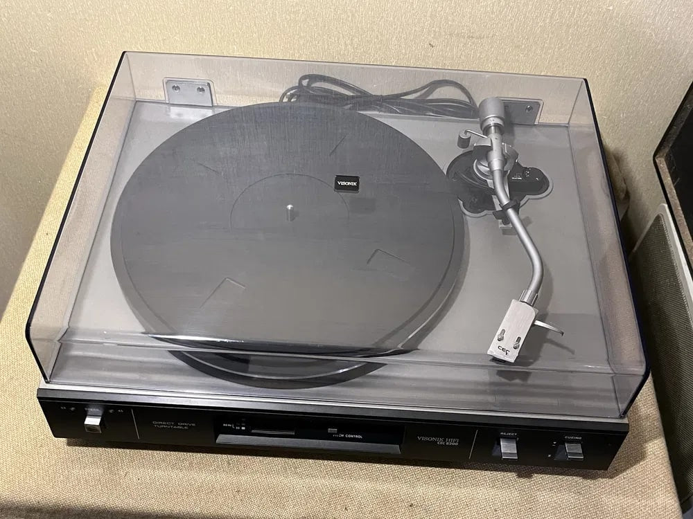 C.E.C. BD-8200 Rare Vintage MINT Turntable Warranty Tested Direct Drive Serviced