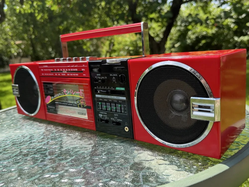 Sanyo MR-FF2 Rare Vintage Cassette Deck 30 Days GLOBAL OPT Warranty
