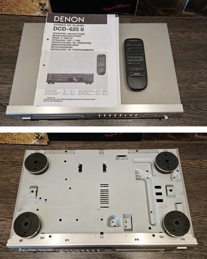 Denon DVD-625 Rare Vintage CD Player Serviced Working Stereo Hi-Fi