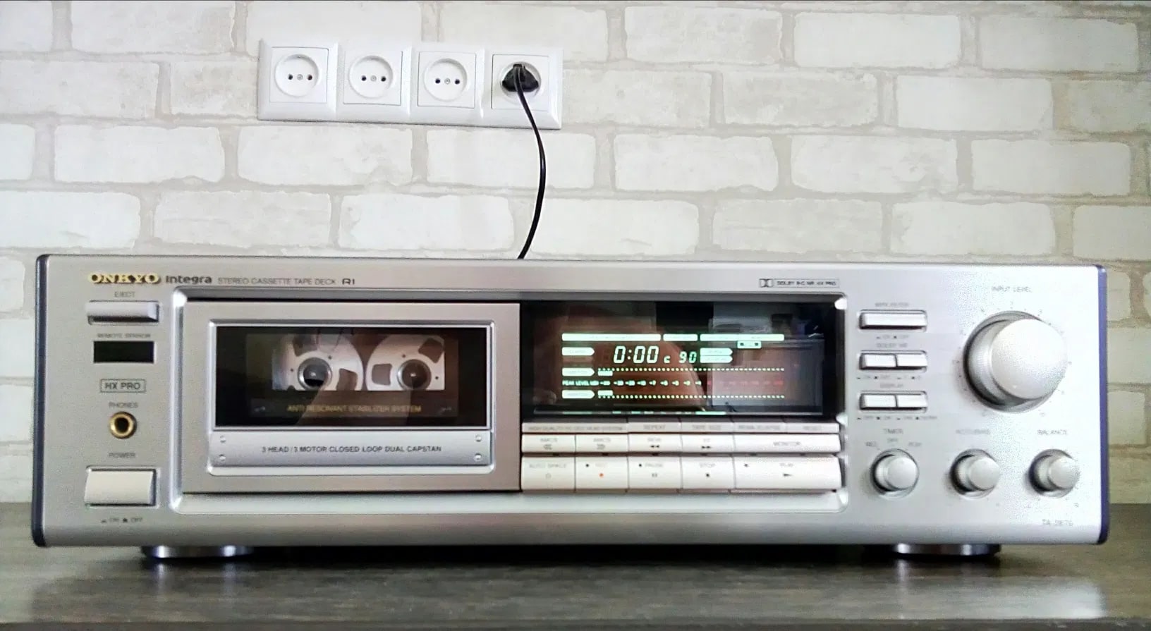 Onkyo Integra TA-2870 Rare Vintage Cassette Deck Serviced Warranty Serviced
