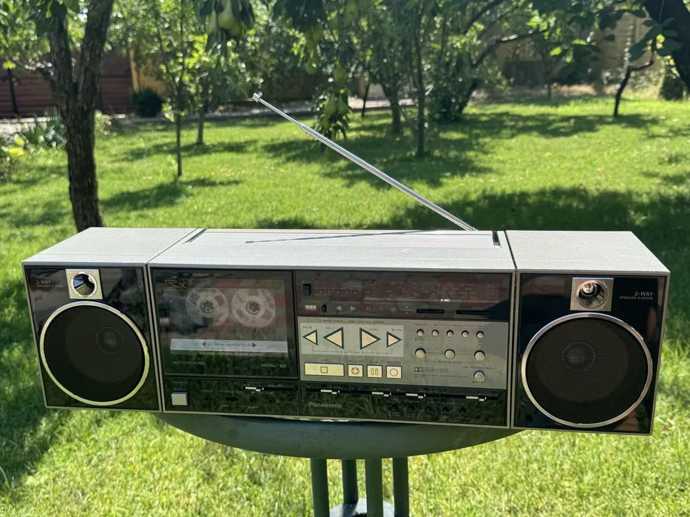 Panasonic RX-C52L Rare Vintage Japan Cassette Boombox Serviced Warranty Tested