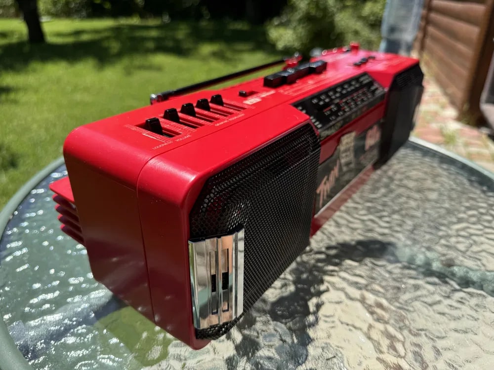 Sharp WQ-T281Z(R) Rare Vintage Boombox Tested Stereo Cassette