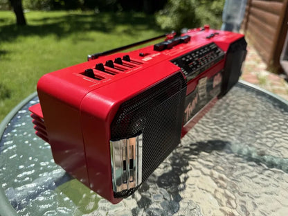 Sharp WQ-T281Z(R) Rare Vintage Boombox Tested Stereo Cassette