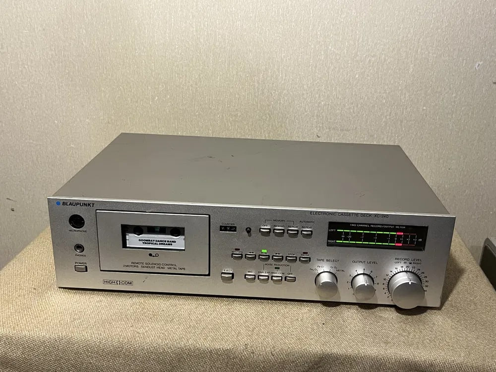 Blaupunkt XC-240 Rare Vintage Cassette Tape Deck Stereo Hi-Fi 2 Motors