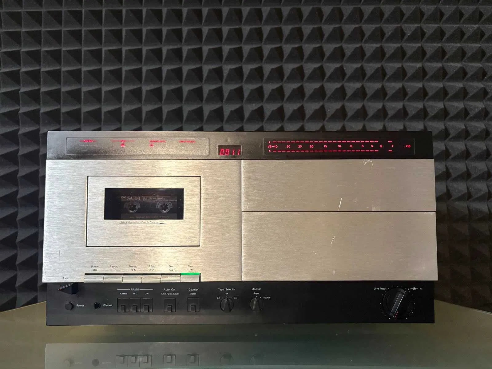 Nakamichi 700ZXE Rare Vintage Cassette Deck Serviced 3-Head 100 Days Warranty