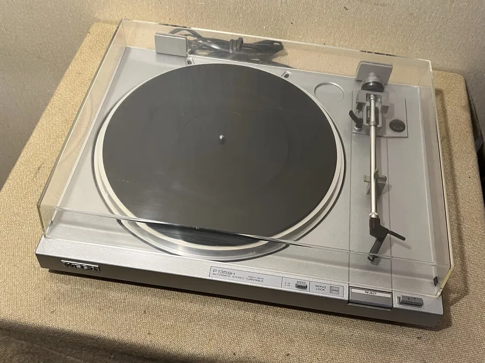 Sony WEGA P135SH Rare Vintage Turntable Serviced Warranty Direct Drive Serviced