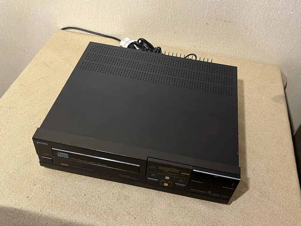 Philips CD-104 Rare Vintage CD Player MINT Tested Warranty 2x TDA1540P CDM-1