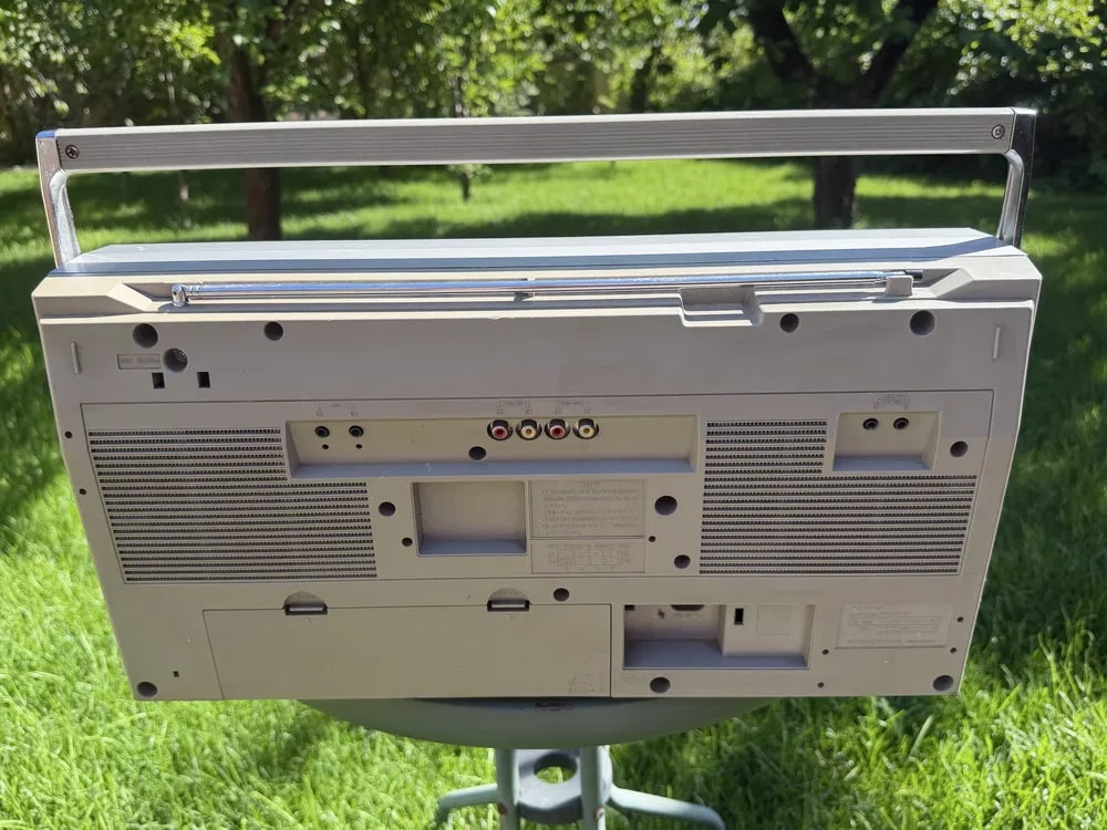 National RX-5080 Rare Vintage Boombox Getto blaster Tested  AM/FM Cassette