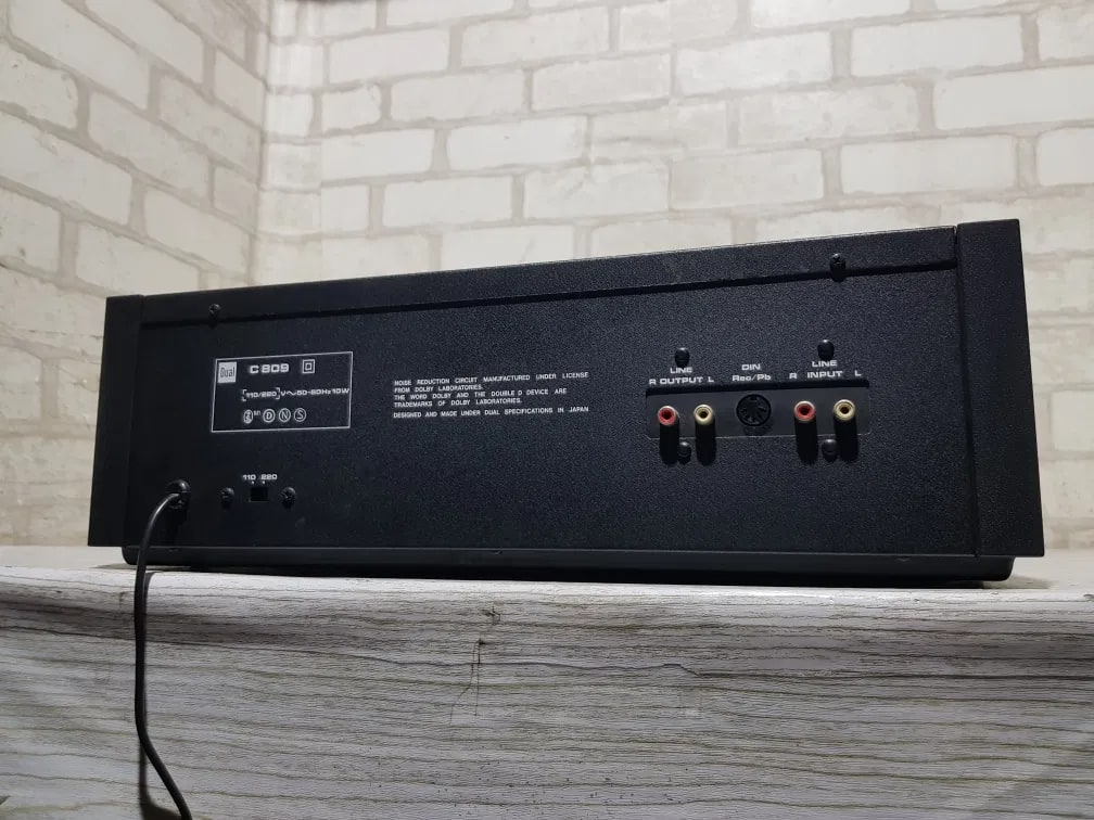 Dual C809 Rare Vintage Cassette Deck Tested Working Stereo Hi-Fi