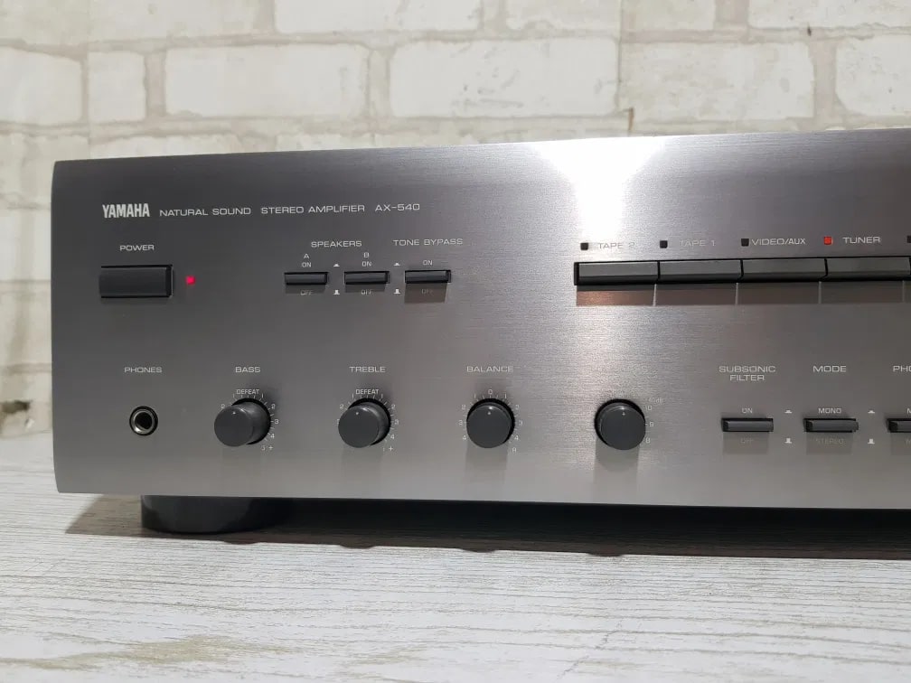 Yamaha AX-540 Rare Vintage Stereo Amplifier Tested Working Hi-Fi Japan