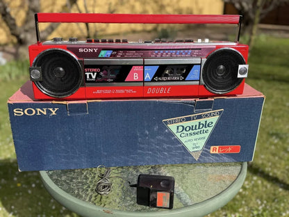 Sony CFS-80 Rare Vintage Mint Collectible Japan Boombox Cassette Tested
