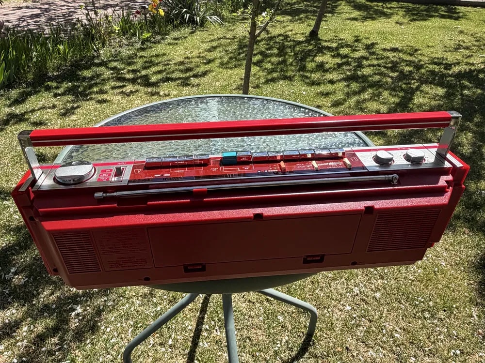 Sanyo wU4a Rare Vintage MINT Cassette Boombox Getto blaster JDM Warranty