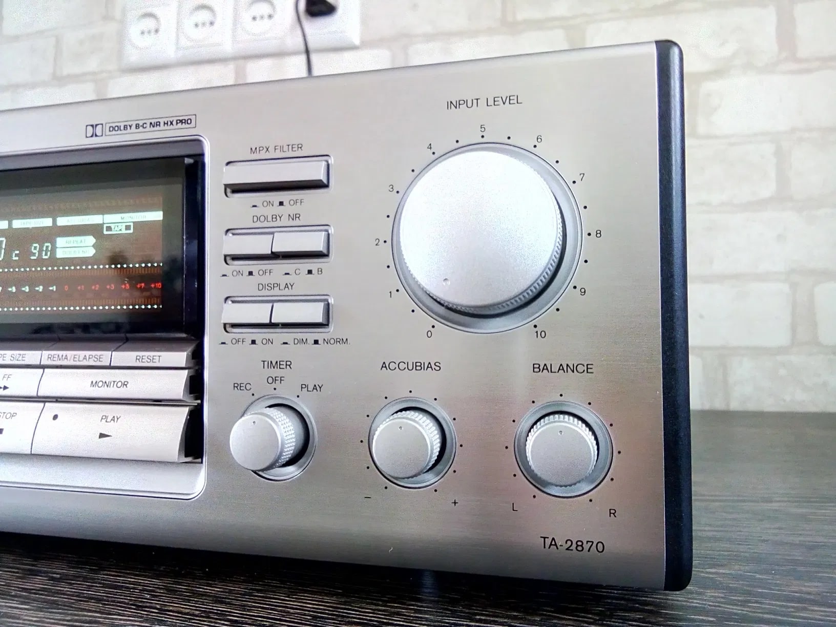 Onkyo Integra TA-2870 Rare Vintage Cassette Deck Serviced Warranty Serviced