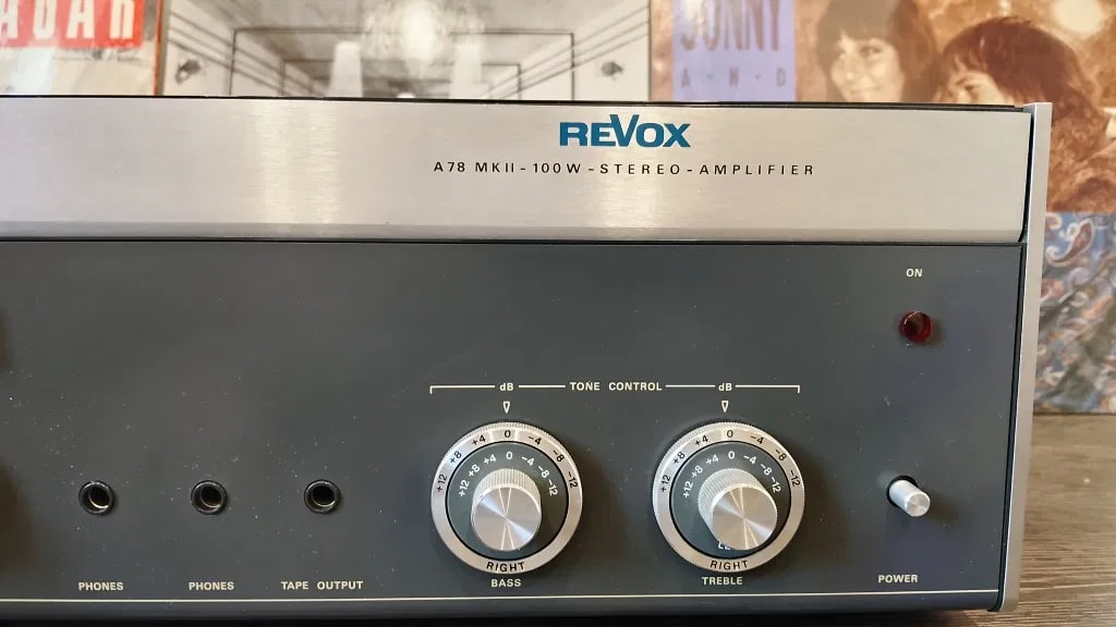 Revox A-78 MkII Rare Vintage Integrated Stereo Amplifier Serviced
