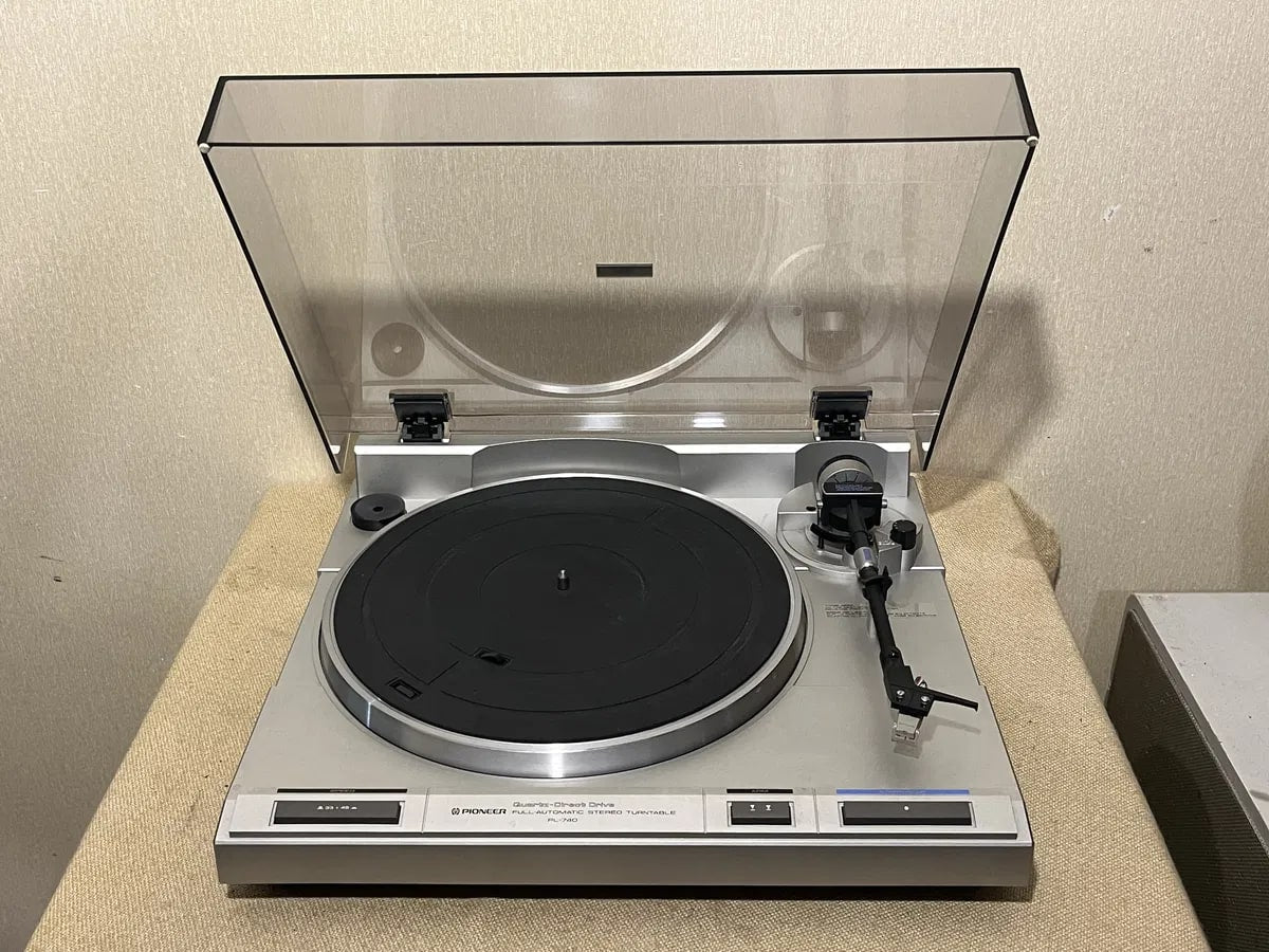 Pioneer PL-740 Rare Vintage Direct Drive Turntable Tested Quartz PLL