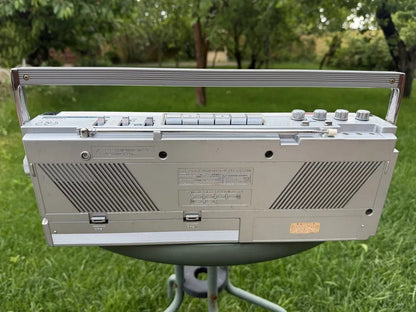 TOSHIBA RT-S63W Rare Vintage Boombox Stereo Cassette Player Working