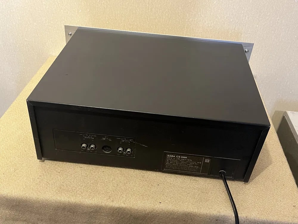 SABA CS-2000 Rare Vintage Cassette Deck Tested Working Analog Stereo Warranty